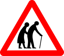 old people crossing