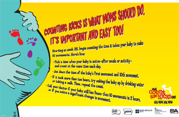 count the kicks poster